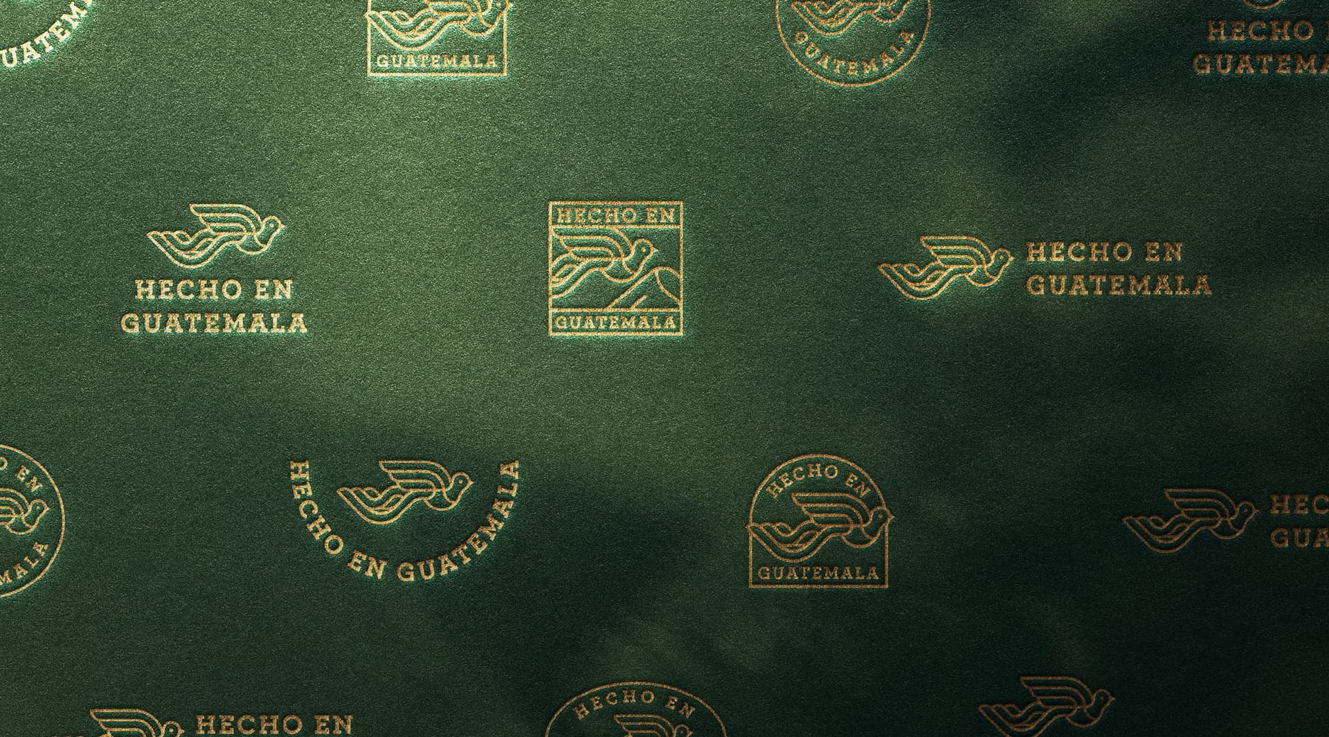 Logo Hecho en Guatemala aplicado en productos